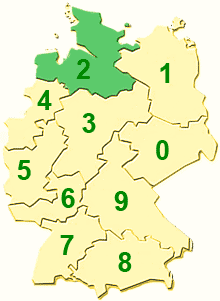 Deutschlandkarte
