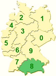 Deutschlandkarte