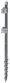 Wand-Clip - 2x mit Schrauben und Dbeln - Zubehr Paravent