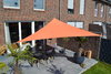 Dreiecksonnensegel 360x360x360 cm - Polyester - terracotta /orange - Wasser abweisend