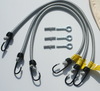 Dreiecksonnensegel 3 x 3 x 3 m - offenes Schattierungsgewebe - Farbe weizen