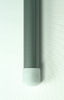 Schiebestock fr Seilspann-Sonnensegel - 127 cm hellgrau