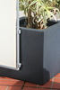 Wand-Clip - 2x mit Schrauben und Dbeln - Zubehr Paravent