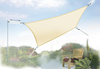 Zubeh�r f�r Vierecksonnensegel - daurelastische Spanngurte + Montagematerial