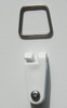 Drehfix 8x - anstelle von Metallösen - schnell montiert - erlaubt schnelles Wiederabnehmen der Balkonverkleidung
