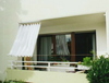 Sonnensegel 270 x 140 cm - Farbe uni wei