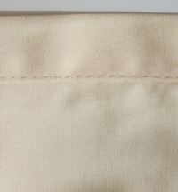 Sonnensegel Polyester Stoff - 146 cm  Ballenbreite  - uni hell elfenbein