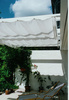 Sonnensegel Polyester Stoff - 146 cm  Ballenbreite  - uni hell elfenbein