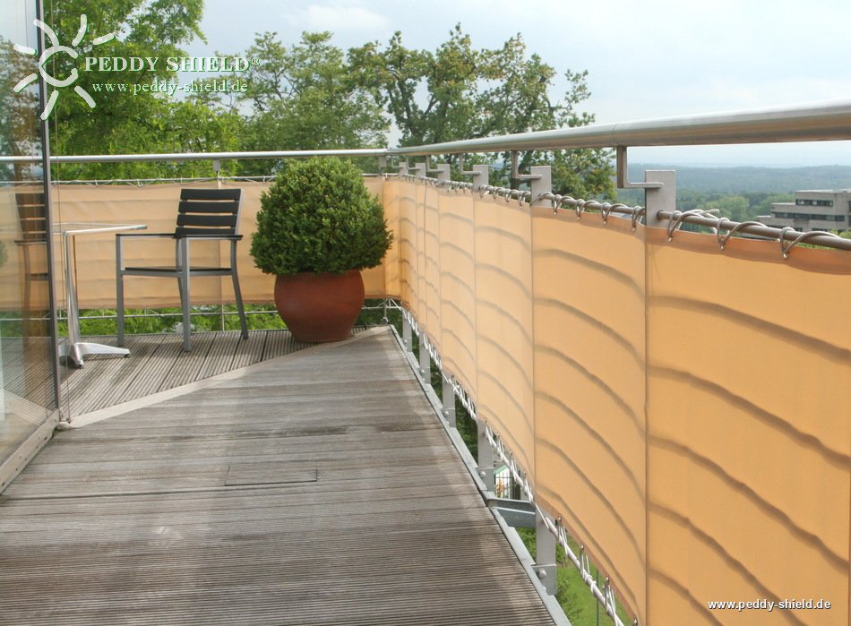 AEREY Balkon Sichtschutz, 60 Cm X 1000 Cm, Taupe – Sicht- & Windschutz Für Balkon, Terrasse & Gartenzaun