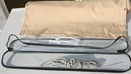 Packungsinhalt - Balkonverkleidung B90 x L300 cm Farbe sisal - Sichtschutz Balkon und Terrasse