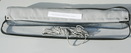 Packungsinhalt - Balkonverkleidung B75xL300 cm Farbe uni hell silbergrau - Sichtschutz fr Balkon und Terrasse