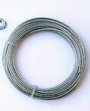 Packungsinhalt - Edelstahlseil Rankhilfe 6 m - Erg�nzungsartikel f�r die Kletterhilfe /Rankhilfe Seilsystem