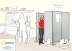 Galerie: Paravent  - Trennwand, Raumteiler, Umkleidekabine