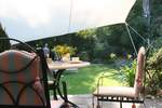 Galerie: Aufstellung Vierecksegel im Garten