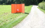 Galerie: Bro / Lager - Praxis Paravent Trennwand - Umkleidekabine
