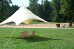 Galerie: Sonnensegel-Pavillion